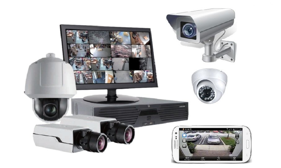 Modern CCTV Security System Components